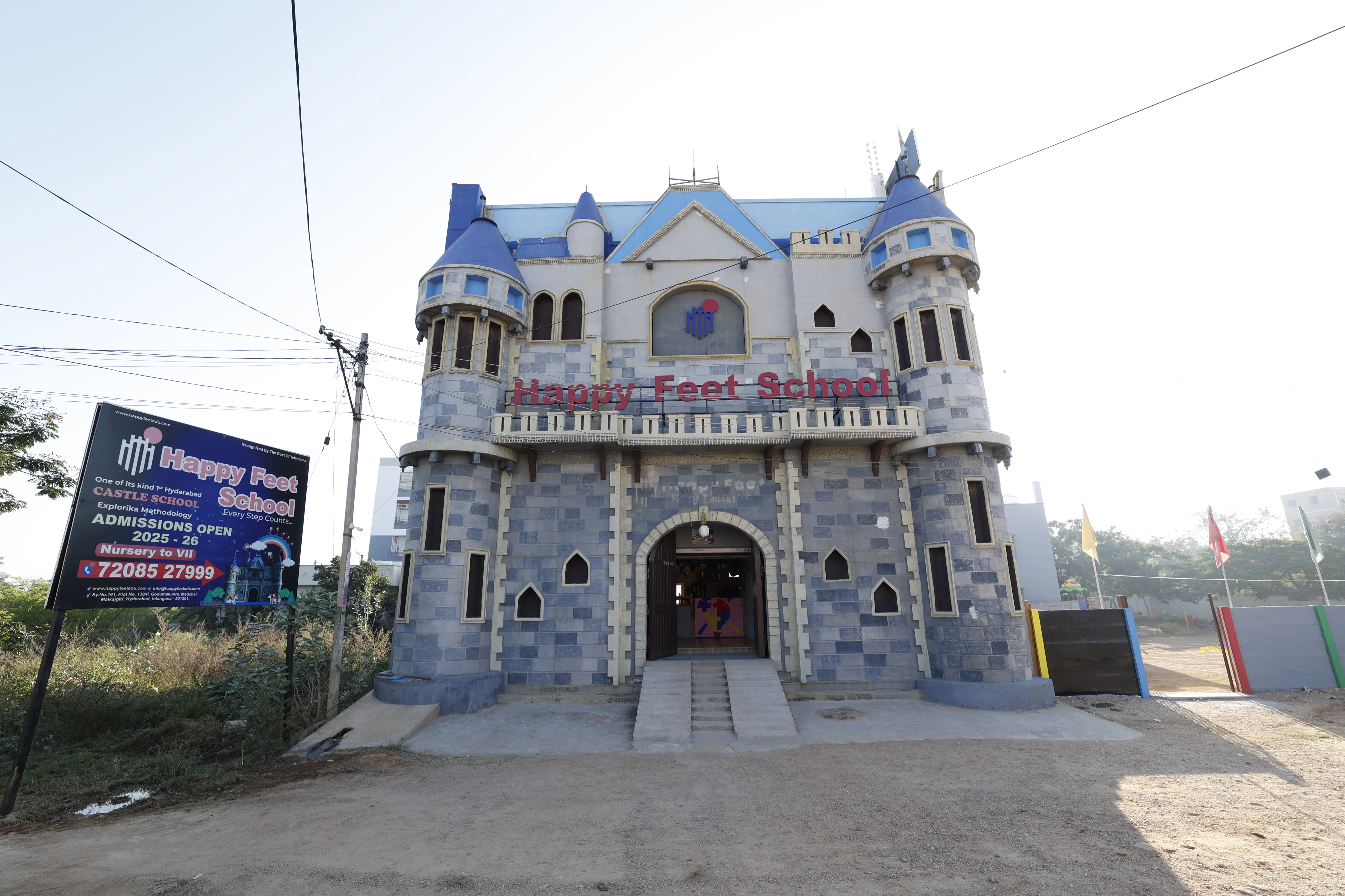 Castle-Themed Schools Near You: Why Rampally Parents Love Happy Feet School