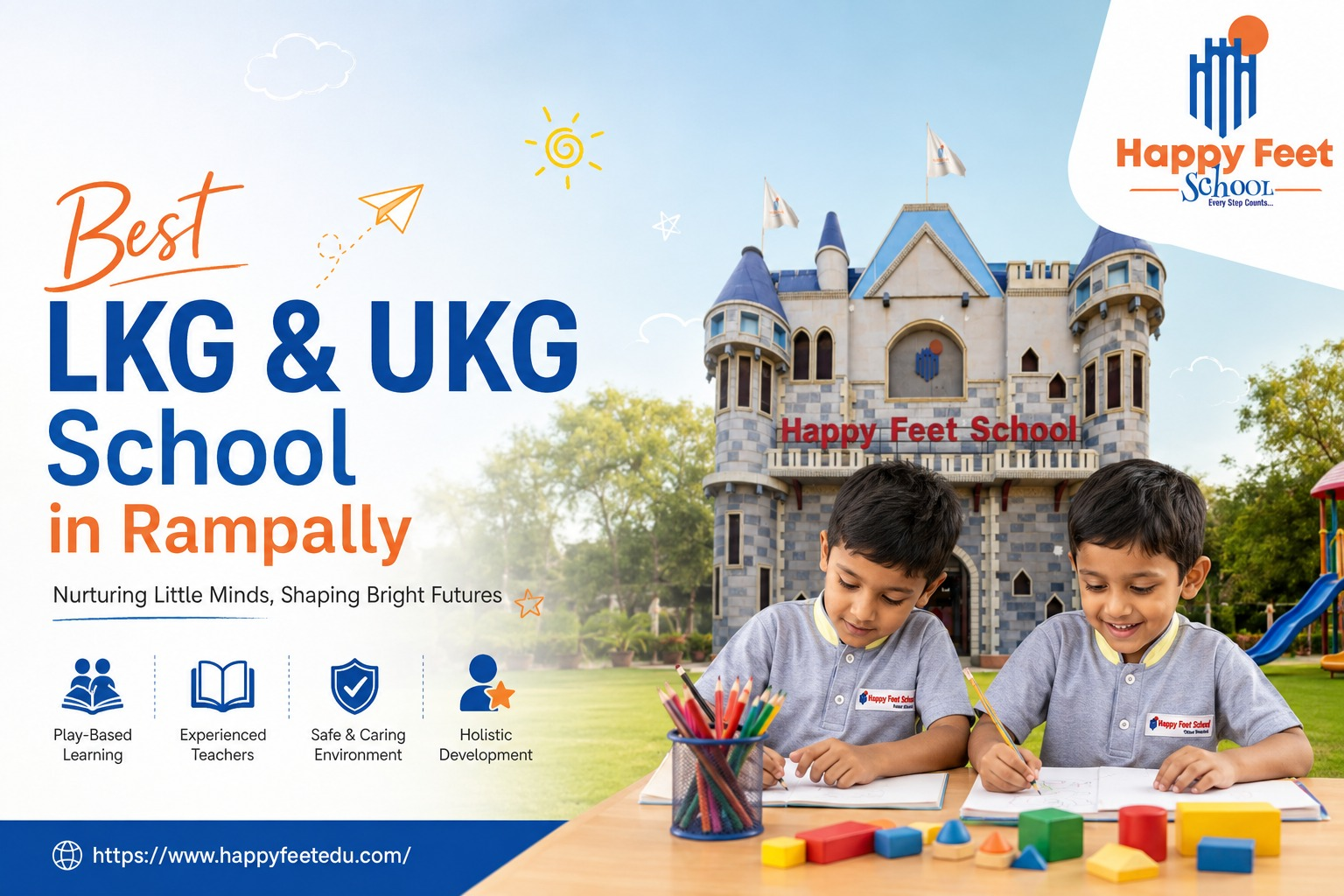 Best LKG, UKG School in Rampally: How to Choose the Right Early Learning Foundation