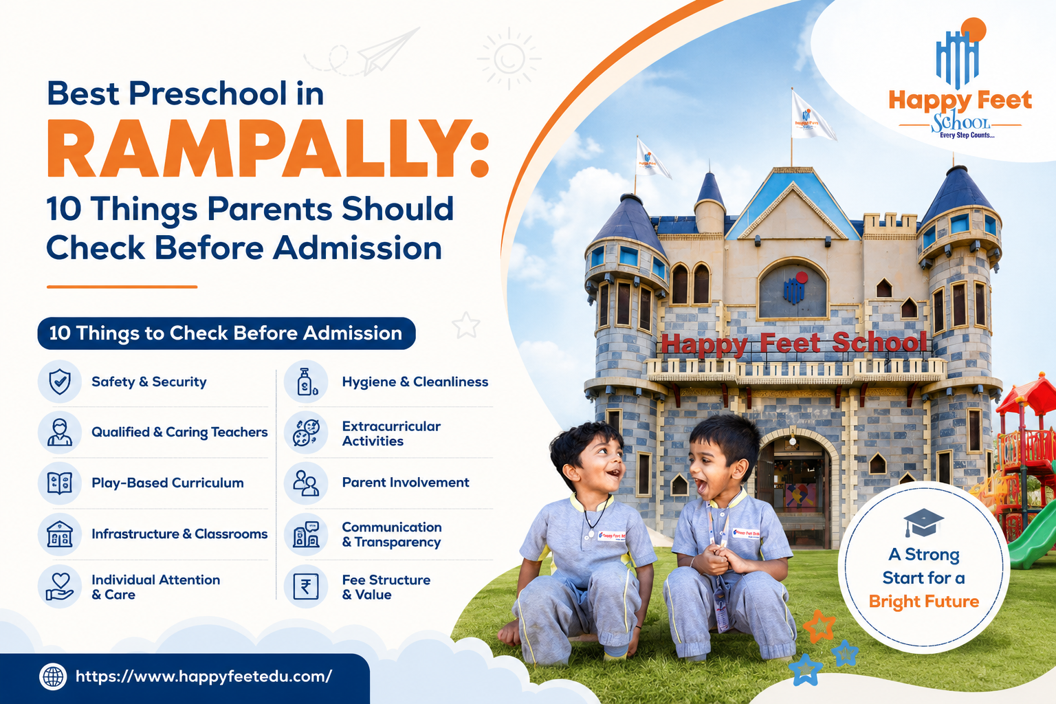 Best Preschool in Rampally: 10 Things Parents Should Check Before Admission